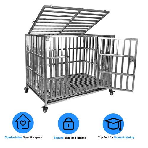 Stackable dog kennel - stackable,
