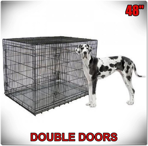 Xxl large dog crate kennel - dog,
