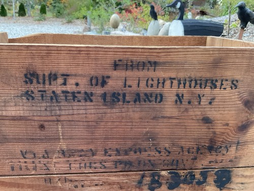 Vintage wood shipping crate - vintage, w/