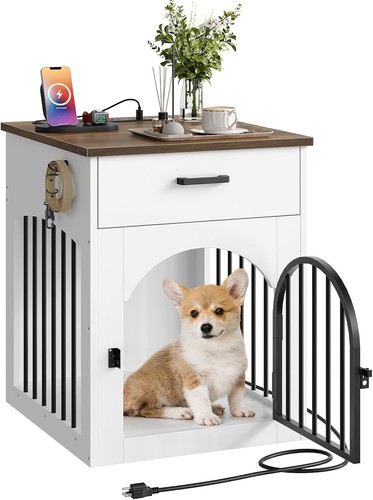 Dog crate furniture - furniture,, wooden