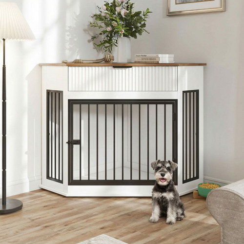 Corner dog crate - 44.6'',