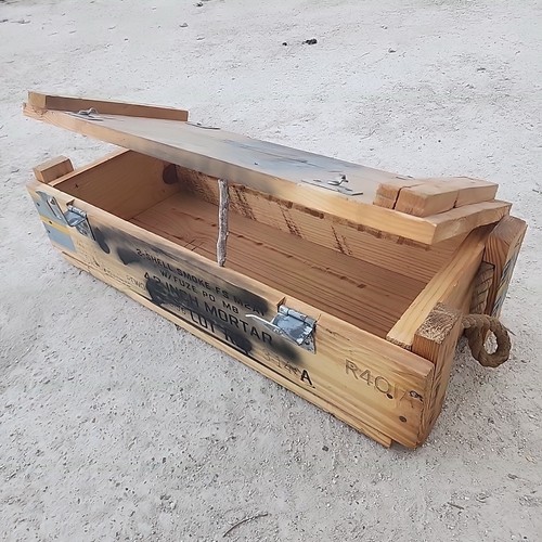 Usa military artillery - artillery, crate