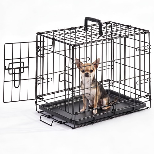 Aidoly small dog crate inch - 18,